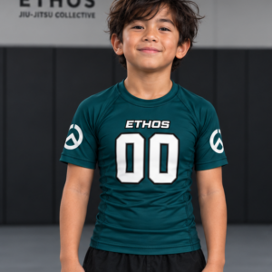 KIDS – Eagles Midnight Green Rashguard